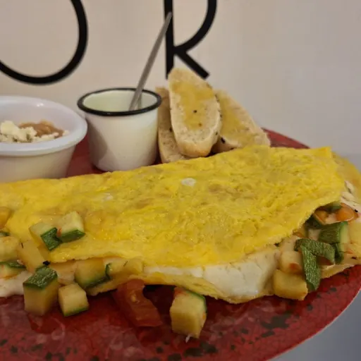 Omelette del huerto