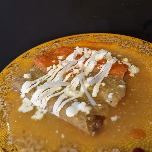 Enchiladas de huevo