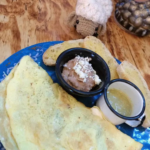 Omelette capresse