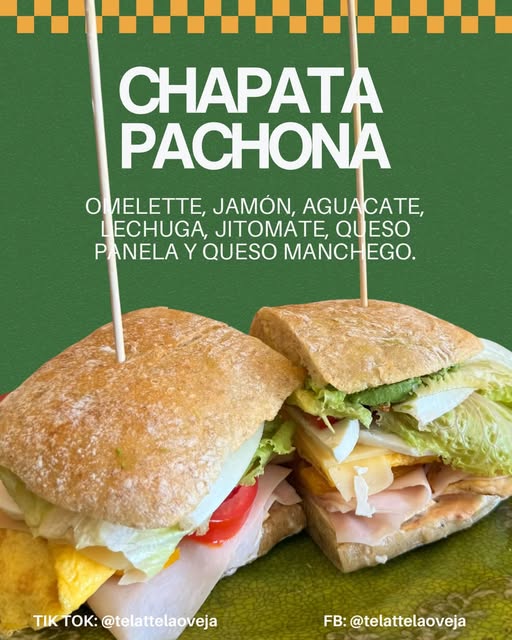 Pachona de Té Latte La Oveja